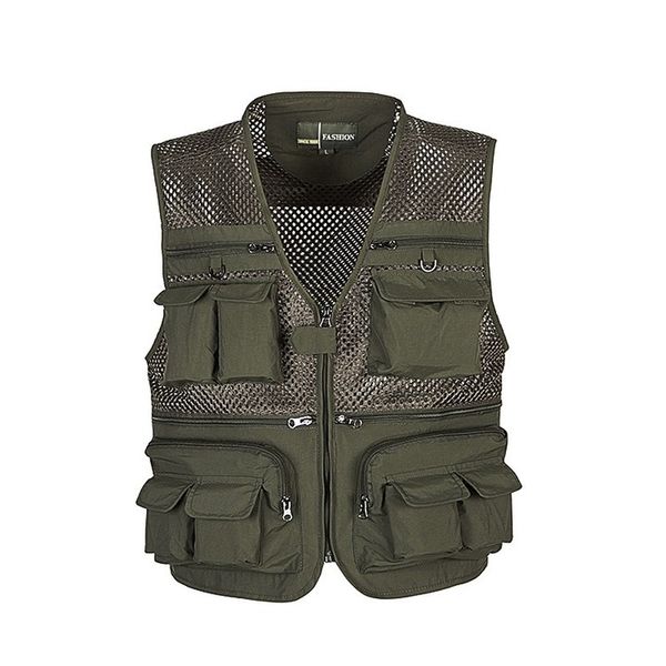 men's vests unloading tactical vest coat fashion summer pographer waistcoat mesh work sleeveless jacket tool many pocket male, Black;white
men's vests unloading tactical vest coat fashion summer pographer waistcoat mesh work sleeveless jacket tool many pocket male, Black;white