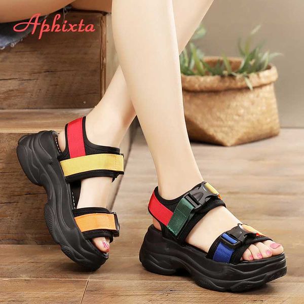 aphixta 2020 canvas 6cm platform heel buckle sandals summer women students girls shoes women buckle sandal woman, Black
aphixta 2020 canvas 6cm platform heel buckle sandals summer women students girls shoes women buckle sandal woman, Black