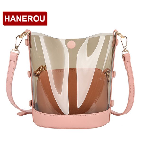 transparent bag women pvc clear crossbody bags women handbag 2pcs bolsa feminina shoulder bag messenger sac main femme
transparent bag women pvc clear crossbody bags women handbag 2pcs bolsa feminina shoulder bag messenger sac main femme
