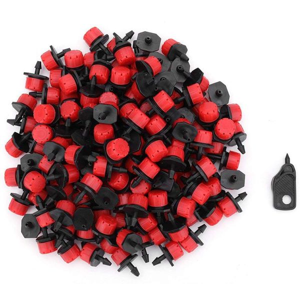 adjustable irrigation drippers emitters micro-sprinklers heads 1/4 inch drip watering kits for greenhouse patio garden flower 
adjustable irrigation drippers emitters micro-sprinklers heads 1/4 inch drip watering kits for greenhouse patio garden flower