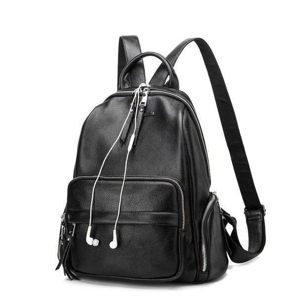 2020 new shoulder bag simple charm wild ladies leather backpack trend backpack
2020 new shoulder bag simple charm wild ladies leather backpack trend backpack