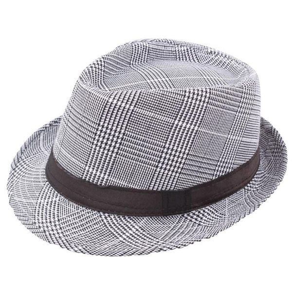 sagace hat men patchwork print trilby gangster beach sun straw hat band sunhat ladies casual adjustable comfortable cap, Blue;gray
sagace hat men patchwork print trilby gangster beach sun straw hat band sunhat ladies casual adjustable comfortable cap, Blue;gray