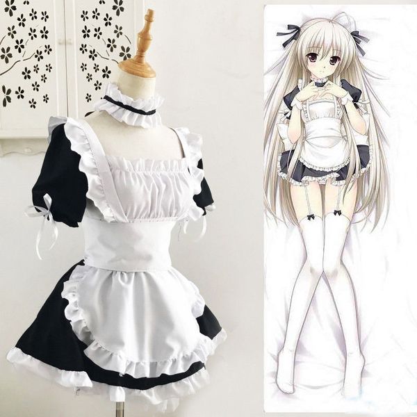 tree&sea yosuga no sora haruka kasugano costume women lolita dress maid servant kleid cosplay costumes, Black;red
tree&sea yosuga no sora haruka kasugano costume women lolita dress maid servant kleid cosplay costumes, Black;red