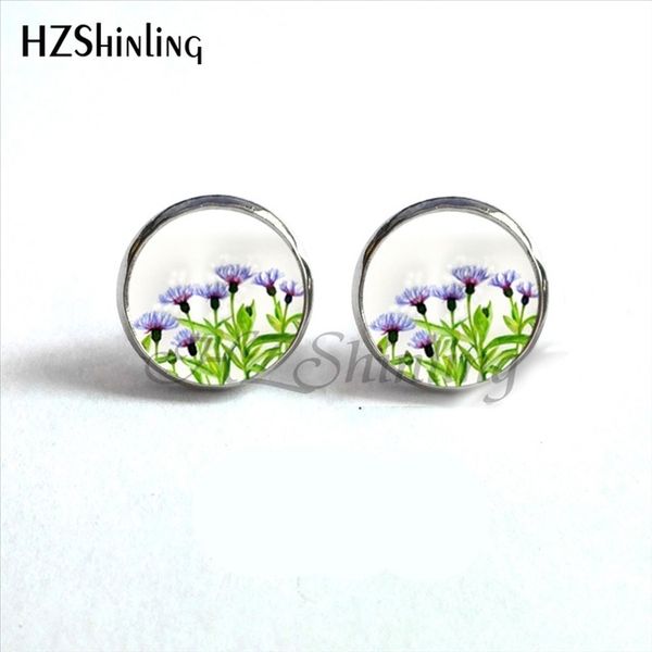 new arrival cornflower stud earrings blue flower earring victorian art p earrings handmade jewelry glass studs ed-0050, Golden;silver
new arrival cornflower stud earrings blue flower earring victorian art p earrings handmade jewelry glass studs ed-0050, Golden;silver