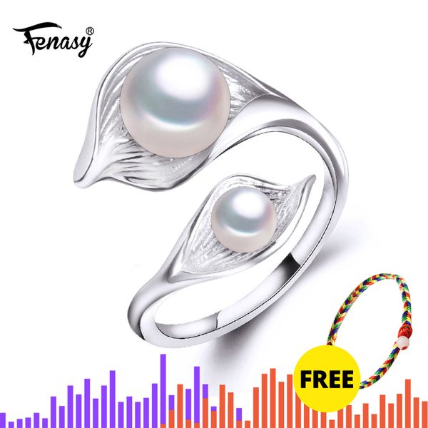 fenasy natural freshwater double pearl ring boho fashion leaf statement cocktail 925 sterling silver rings for women jewelry, Golden;silver
fenasy natural freshwater double pearl ring boho fashion leaf statement cocktail 925 sterling silver rings for women jewelry, Golden;silver