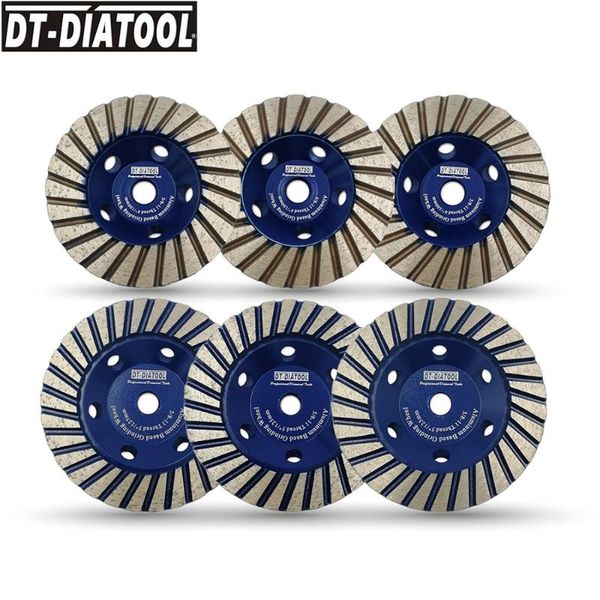 dt-diatool 1pc 100mm/125mm aluminum based grinding cup wheel diamond grinding disc lower noise for marble granite 5/8-11 thread
dt-diatool 1pc 100mm/125mm aluminum based grinding cup wheel diamond grinding disc lower noise for marble granite 5/8-11 thread