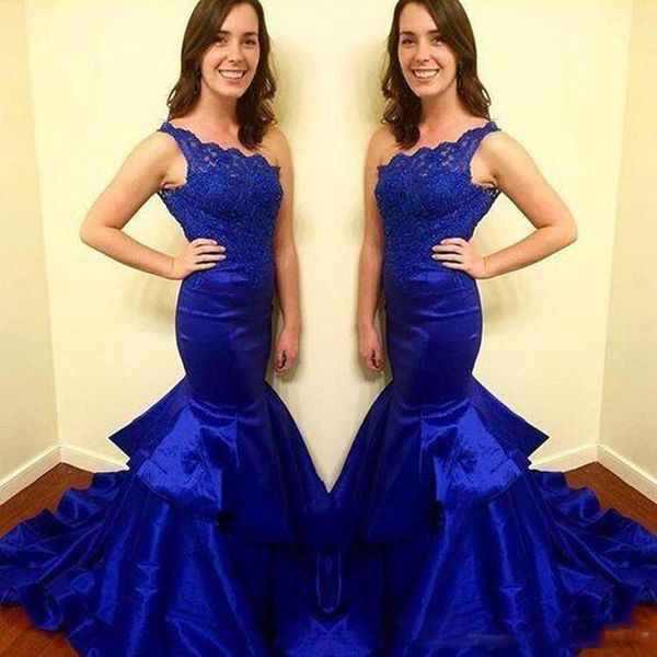 2019 royal blue one shoulder arabic prom dresses south african lace bodice long graduation evening party gown plus size custom made, Black
2019 royal blue one shoulder arabic prom dresses south african lace bodice long graduation evening party gown plus size custom made, Black