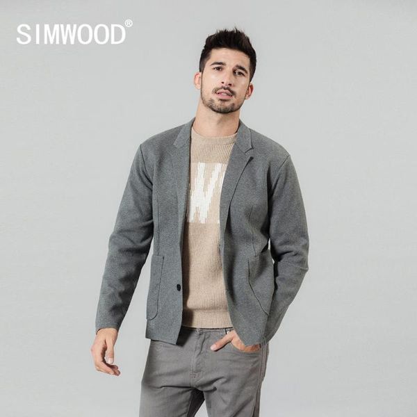 simwood 2020 осень зима новый кардиган блейзер мужчины повседневный трикотаж плюс размер высококачественная куртка si980695, White;black
simwood 2020 осень зима новый кардиган блейзер мужчины повседневный трикотаж плюс размер высококачественная куртка si980695, White;black