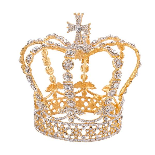 gold alloy male king cross baroque bridal royal prince tiara wedding crown c18112001, Slivery;golden
gold alloy male king cross baroque bridal royal prince tiara wedding crown c18112001, Slivery;golden