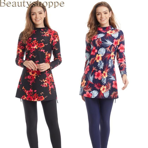 new women2 piece skirt swimsuit sports bathing suit plus size swimwear print floral long sleeve pants zipper surf suit
new women2 piece skirt swimsuit sports bathing suit plus size swimwear print floral long sleeve pants zipper surf suit