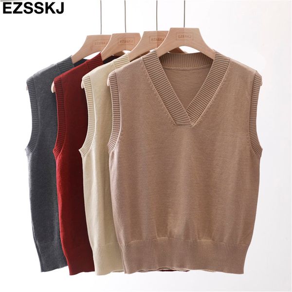 basic casual plus size spring autumn sweater vest women sleeveless loose v-neck sleeveless sweater female jumpers pullover, Black;white
basic casual plus size spring autumn sweater vest women sleeveless loose v-neck sleeveless sweater female jumpers pullover, Black;white