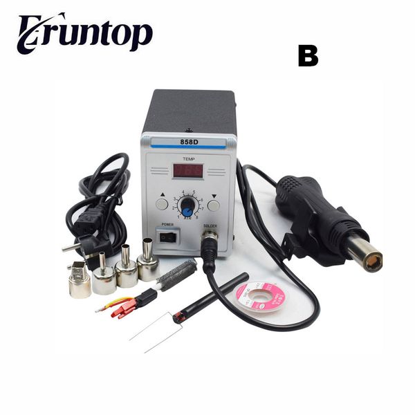 220v eu plug lead-smd soldering station led digital solder iron air gun blowser erun858d better than youyue 858d
220v eu plug lead-smd soldering station led digital solder iron air gun blowser erun858d better than youyue 858d