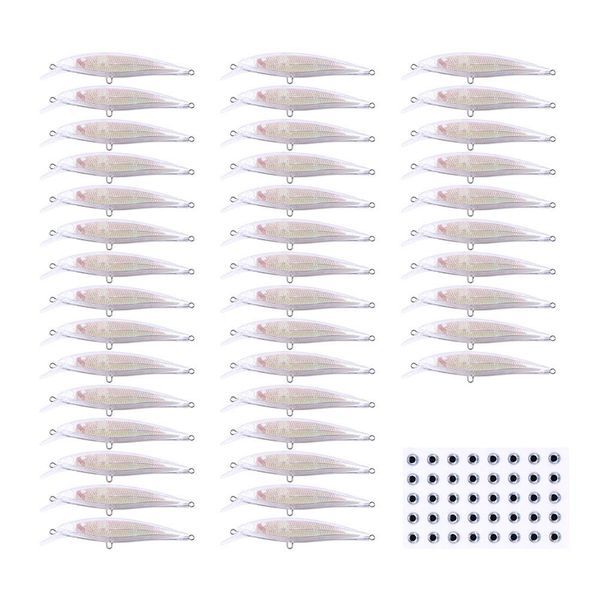 50pcs 11cm 11g blank nude baits crankbait minnow bait unpainted lure bodies fishing bait 50pcs 11cm qvjto