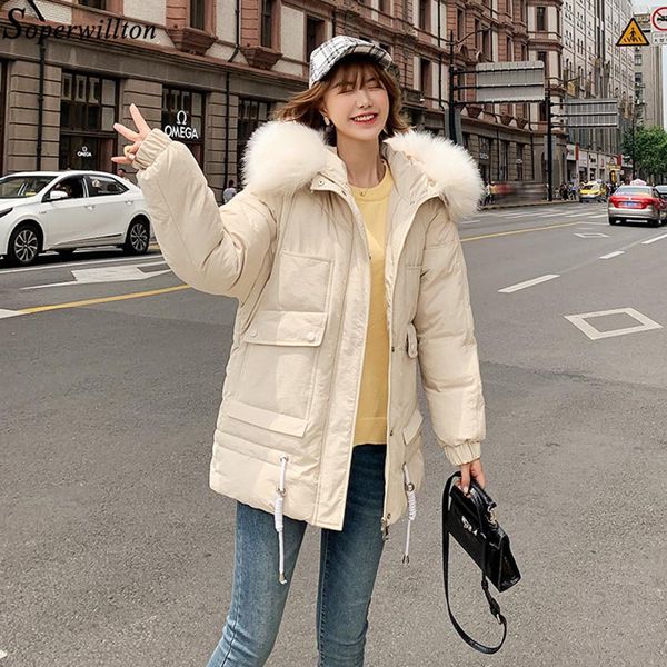 женщины parka зимняя куртка с капюшоном из искусственного меха воротник 2019 new mid long coat женский верхняя одежда сгущает теплый снег из, Black
женщины parka зимняя куртка с капюшоном из искусственного меха воротник 2019 new mid long coat женский верхняя одежда сгущает теплый снег из, Black