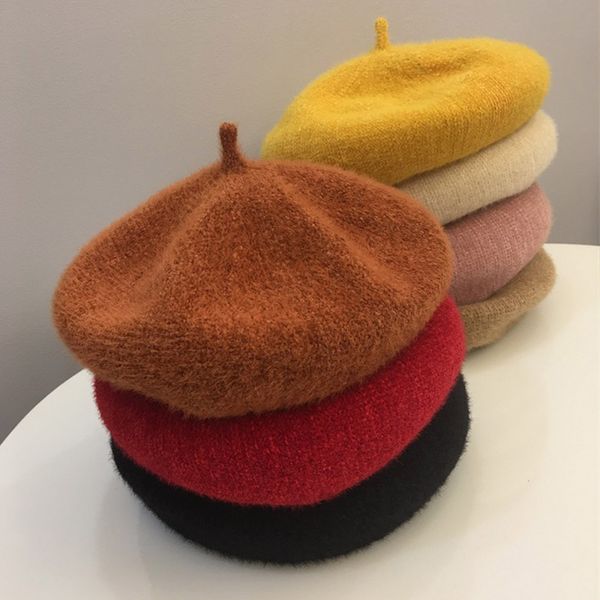 new fashion warm winter hats great quality solid color thick winter women hats classical french beret soft fur beanie adjustable, Blue;gray
new fashion warm winter hats great quality solid color thick winter women hats classical french beret soft fur beanie adjustable, Blue;gray