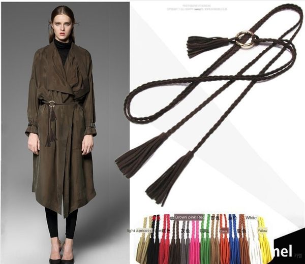 belt women's waist rope black with chiffon lace lace dress dress summer decoration double ring all-match thin tassel waist chain belt, Black;brown
belt women's waist rope black with chiffon lace lace dress dress summer decoration double ring all-match thin tassel waist chain belt, Black;brown