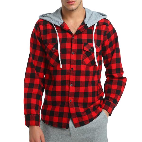 feitong men shirt new fashion chequered hat long sleeve male dress shirts fashion long sleeve blouse camisa masculina plus size, White;black
feitong men shirt new fashion chequered hat long sleeve male dress shirts fashion long sleeve blouse camisa masculina plus size, White;black