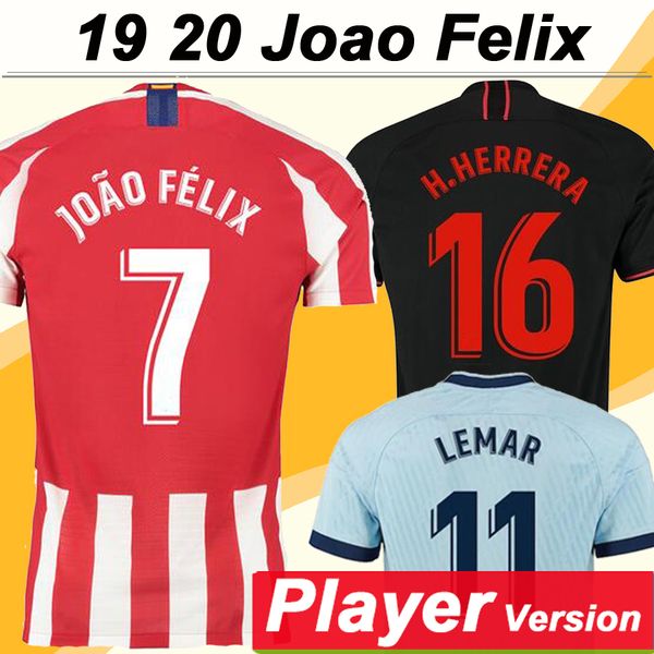 19 20 joao felix player version mens soccer jerseys koke diego costa home away 3rd football shirts h. herrera m. llorente morata uniforms, Black;yellow
19 20 joao felix player version mens soccer jerseys koke diego costa home away 3rd football shirts h. herrera m. llorente morata uniforms, Black;yellow