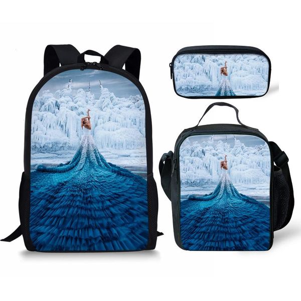 thikin pretty frozen baikal fairy dress 3d print backpack student school bags set 3pcs for teenager book bag mochila infantil
thikin pretty frozen baikal fairy dress 3d print backpack student school bags set 3pcs for teenager book bag mochila infantil