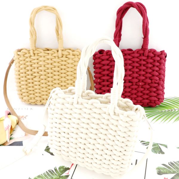 new type of coarse cotton rope, one shoulder, hand-held straw woven bag, square diagonal woven bag, leisure beach bag
new type of coarse cotton rope, one shoulder, hand-held straw woven bag, square diagonal woven bag, leisure beach bag