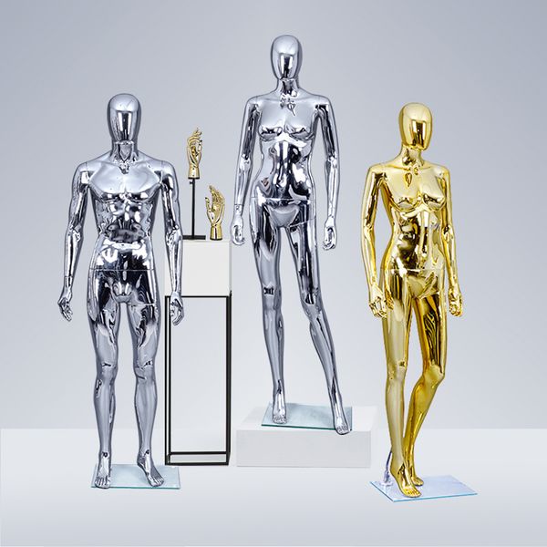 professional mannequin manufacturer full body electroplate mannequin customized on sale, Khaki
professional mannequin manufacturer full body electroplate mannequin customized on sale, Khaki
