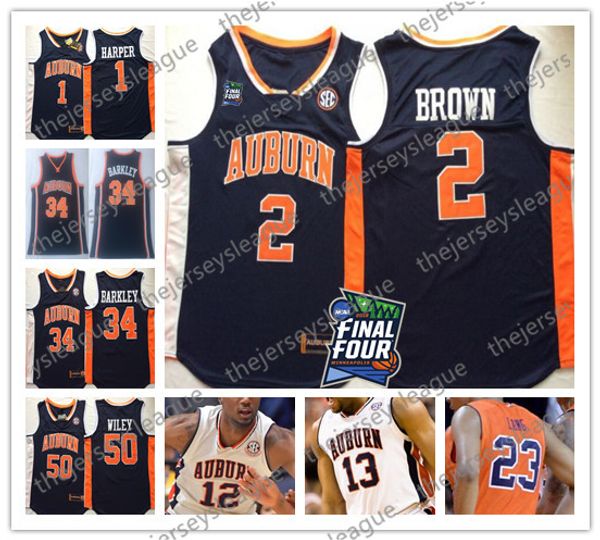 2019 final four auburn 34 barkley 1 jared harper 2 bryce brown 50 au tin wiley charle retro ncaa titched navy blue ba ketball jer ey
2019 final four auburn 34 barkley 1 jared harper 2 bryce brown 50 au tin wiley charle retro ncaa titched navy blue ba ketball jer ey