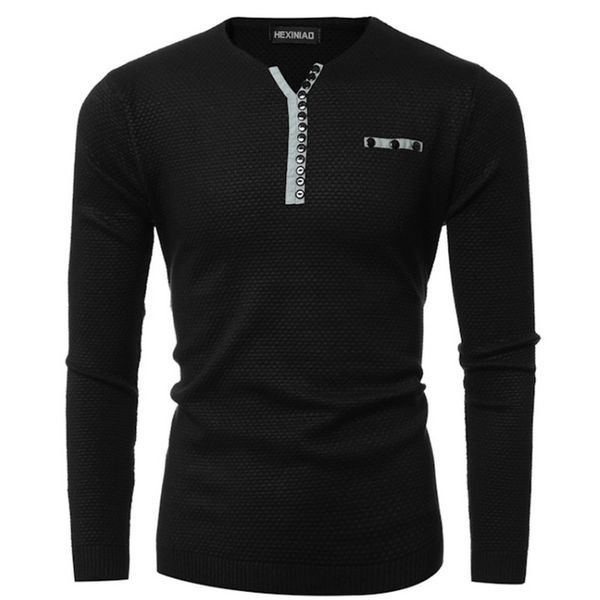 2018 men's fashion men v neck sweater men's leisure v neck sweater xxxl, White;black
2018 men's fashion men v neck sweater men's leisure v neck sweater xxxl, White;black