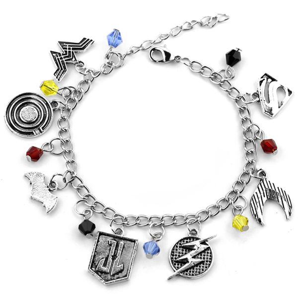 classic superhero pendant cuff bracelets flash vintage silver color men women bracelet jewelry, Golden;silver
classic superhero pendant cuff bracelets flash vintage silver color men women bracelet jewelry, Golden;silver