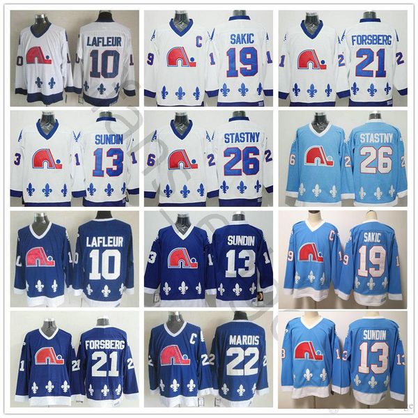 vintage quebec nordiques hockey jersey 19 joe sakic 21 peter forsberg 26 peter stastny 22 marois 10 guy lafleur 13 mats sundin jerseys, Black;red
vintage quebec nordiques hockey jersey 19 joe sakic 21 peter forsberg 26 peter stastny 22 marois 10 guy lafleur 13 mats sundin jerseys, Black;red