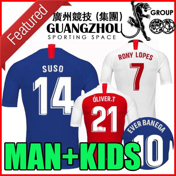 19 20 sevilla soccer jersey 14 suso 2019 2020 camisetas seville fc de jong ever banega rony lopes dabbur .ocampos man kids football shirts, Black;yellow
19 20 sevilla soccer jersey 14 suso 2019 2020 camisetas seville fc de jong ever banega rony lopes dabbur .ocampos man kids football shirts, Black;yellow