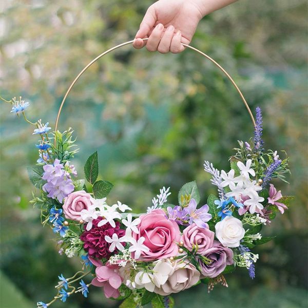 new wrought iron double ring circle portable wreath christmas wedding arrangement home decoration white wreath large wedding hoop
new wrought iron double ring circle portable wreath christmas wedding arrangement home decoration white wreath large wedding hoop