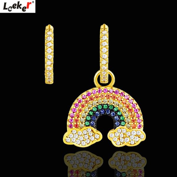 leeker unique asymmetry hoop earrings gold color rainbow crystal earring women wedding party custom jewelry 321 lk2, Golden
leeker unique asymmetry hoop earrings gold color rainbow crystal earring women wedding party custom jewelry 321 lk2, Golden