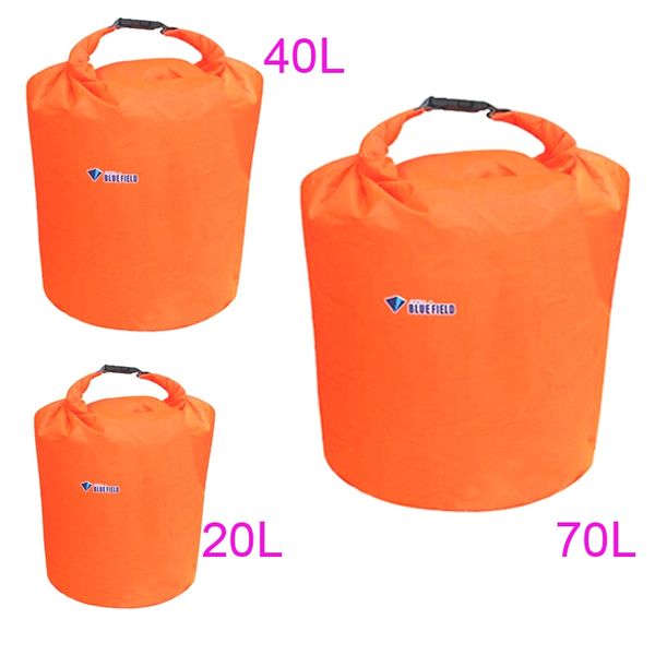 bluefield waterproof dry bag 20/40/70l dry sack outdoor water bag camping climbing rafting swimming bag kayak storage travel kit backpacking
bluefield waterproof dry bag 20/40/70l dry sack outdoor water bag camping climbing rafting swimming bag kayak storage travel kit backpacking