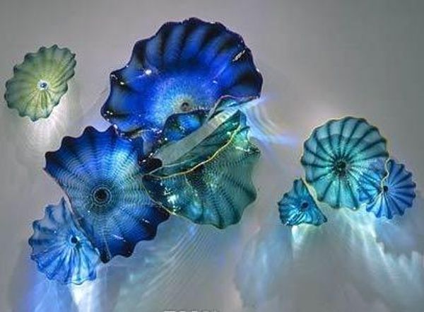 100% mouth blown borosilicate murano flower glass plates wall art blue hanging glass decorative plates wall art
100% mouth blown borosilicate murano flower glass plates wall art blue hanging glass decorative plates wall art