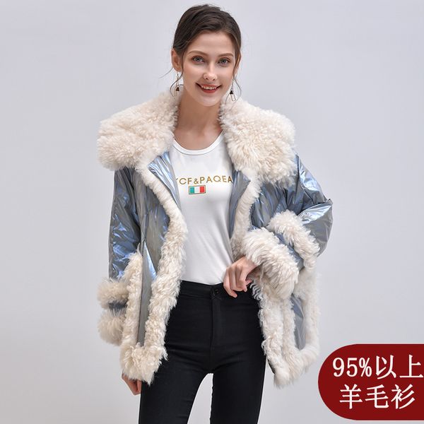 real fur overcoats winter down jackets women s short waterproof lamb wool sheep shearing fur casual thick warm 2019 grey, Black
real fur overcoats winter down jackets women s short waterproof lamb wool sheep shearing fur casual thick warm 2019 grey, Black