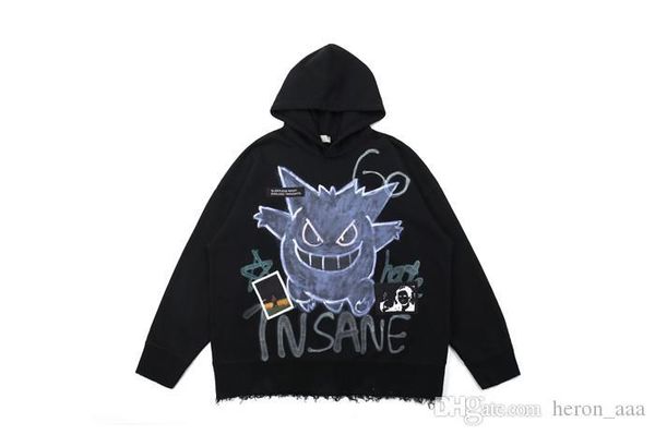 new arrivals men and woman fashion monster printed hoodie brand loose-fitting hoodie hip hop sweatshirt thin pullover size m, Black
new arrivals men and woman fashion monster printed hoodie brand loose-fitting hoodie hip hop sweatshirt thin pullover size m, Black