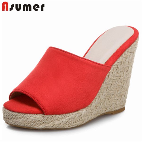 sandals asumer 2021 big size 46 women flock solid colors summer fashion party prom casual shoes ladies wedges platform, Black
sandals asumer 2021 big size 46 women flock solid colors summer fashion party prom casual shoes ladies wedges platform, Black