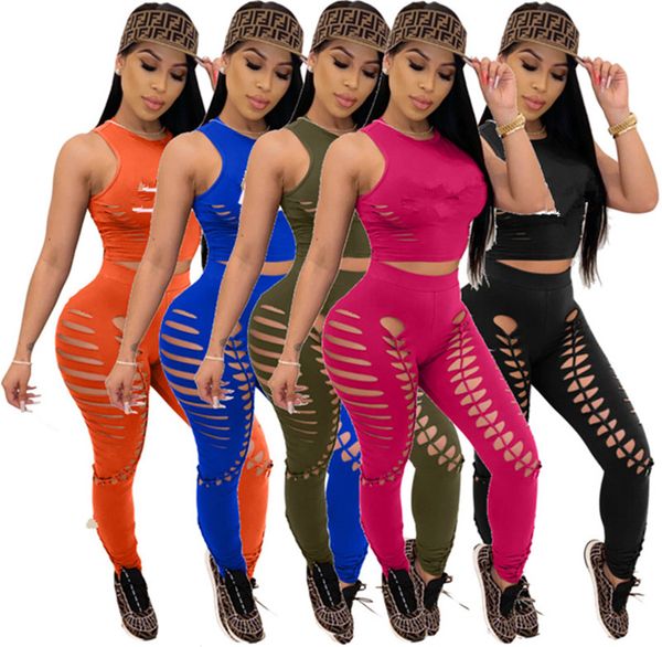 plus size summer women black sports two piece set sleeveless crop ripped holes pants trendy sportswear outfits casual sweatsuit 3405, Black;gray
plus size summer women black sports two piece set sleeveless crop ripped holes pants trendy sportswear outfits casual sweatsuit 3405, Black;gray