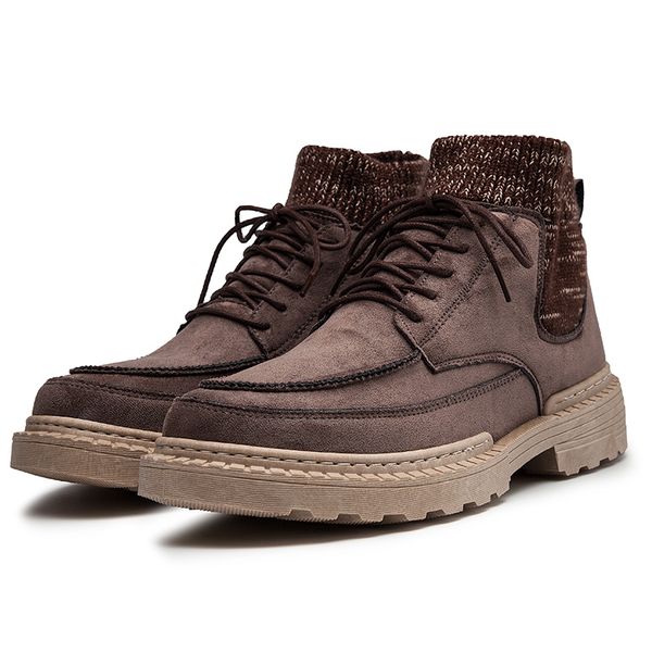 new mens boots fashion winter warm working boots lace up mens desert round toe high shoes size 38-55, Black
new mens boots fashion winter warm working boots lace up mens desert round toe high shoes size 38-55, Black