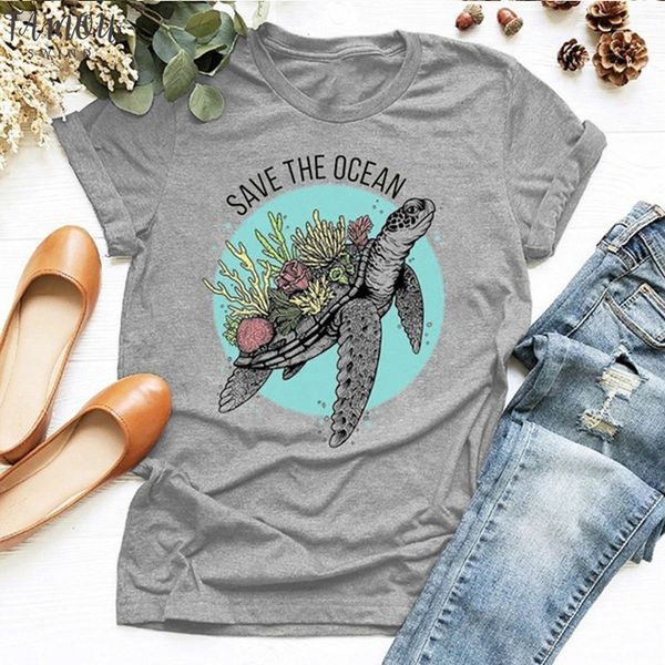 сохранить океан письмо sea turtle растущий коралл печати тенниска женщины cute graphic tshirts причинная vintage ladies t shirt, White
сохранить океан письмо sea turtle растущий коралл печати тенниска женщины cute graphic tshirts причинная vintage ladies t shirt, White