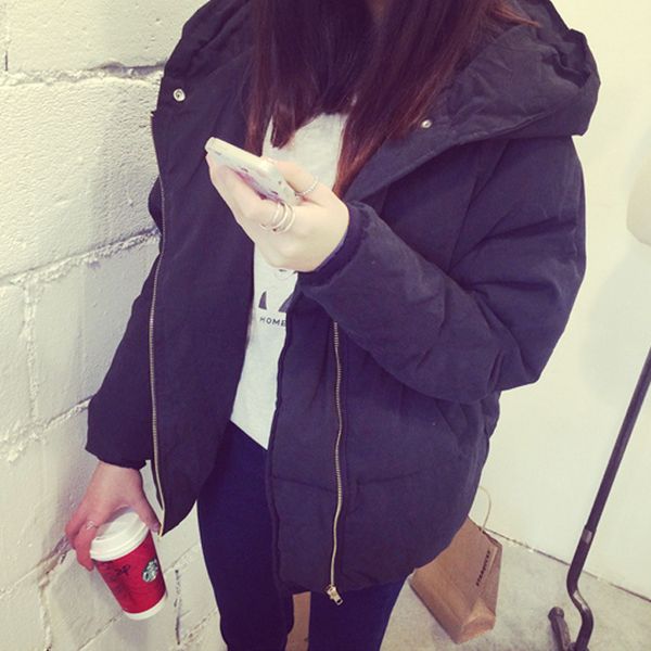 2018 new style harajuku wind autumn and winter cotton-padded clothes women's down coat plus-sized short students warm casual hoo, Blue;black
2018 new style harajuku wind autumn and winter cotton-padded clothes women's down coat plus-sized short students warm casual hoo, Blue;black