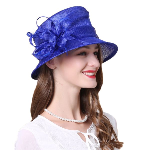 fs royal blue khaki lady sinamay hat fascinators for wedding women wide brim fedora church flower kentucky derby hats, Blue;gray
fs royal blue khaki lady sinamay hat fascinators for wedding women wide brim fedora church flower kentucky derby hats, Blue;gray