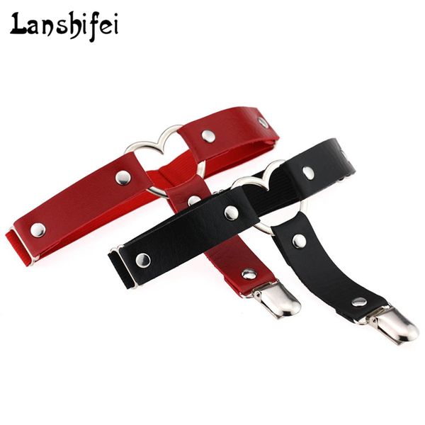 1pcs womens garters harajuku punk style heart shaped handmade leather garter elastic stockings socks adjustable suspenders, Black;white
1pcs womens garters harajuku punk style heart shaped handmade leather garter elastic stockings socks adjustable suspenders, Black;white