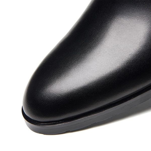 high heels leather shoes men british style round toe business office shoes brand black zip genuine leather formal shoes male
high heels leather shoes men british style round toe business office shoes brand black zip genuine leather formal shoes male