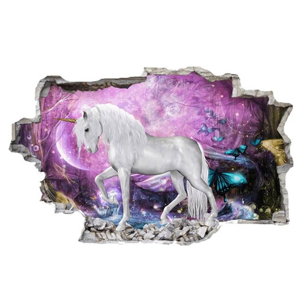 unicorn horse forset wall stickers creative 3d break the wall effect picture setting sticker decorative kids nursery decor decal
unicorn horse forset wall stickers creative 3d break the wall effect picture setting sticker decorative kids nursery decor decal