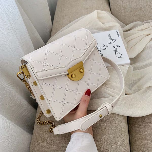 bag women's 2020 new shoulder bag over-the-shoulder chain plaid fashion korean version fashion square sling ba216
bag women's 2020 new shoulder bag over-the-shoulder chain plaid fashion korean version fashion square sling ba216
