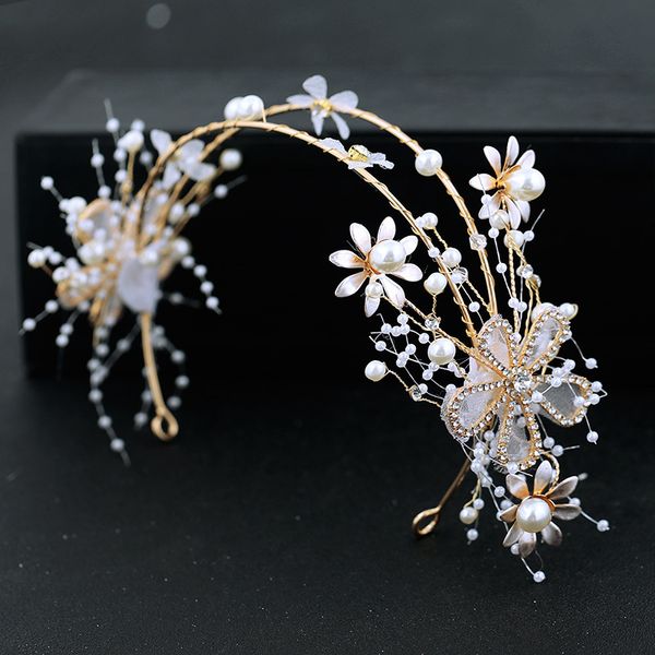 korean bride headwear wedding wedding dress sweet alloy flower hair hoop toast exceed immortal princess flower hair decorate, Silver
korean bride headwear wedding wedding dress sweet alloy flower hair hoop toast exceed immortal princess flower hair decorate, Silver