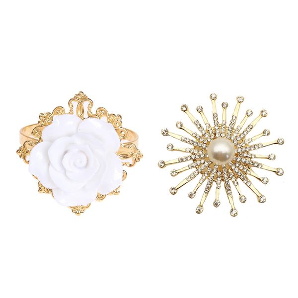 napkin rings 12pcs upscale exquisite ring pearl crystal metal buckle holder & resin rose white table kitchen
napkin rings 12pcs upscale exquisite ring pearl crystal metal buckle holder & resin rose white table kitchen