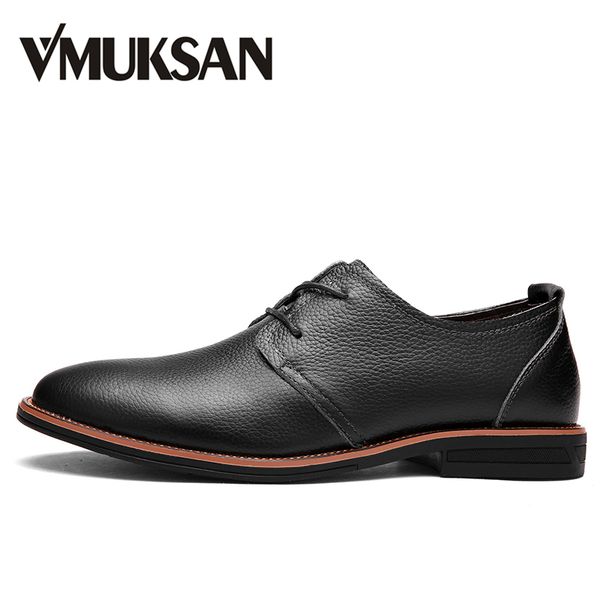 vmuksan brand formal shoes genuine leather men's dress shoes black oxfords luxury wedding new business office men
vmuksan brand formal shoes genuine leather men's dress shoes black oxfords luxury wedding new business office men