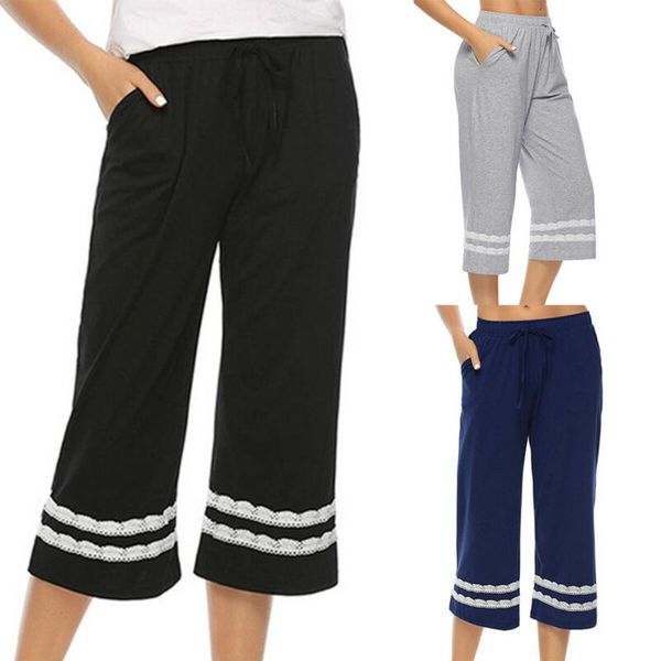 пижамы пижамных штанов женской моды sleep обрезанного lounge bottoms регулируемый, Black;white
пижамы пижамных штанов женской моды sleep обрезанного lounge bottoms регулируемый, Black;white